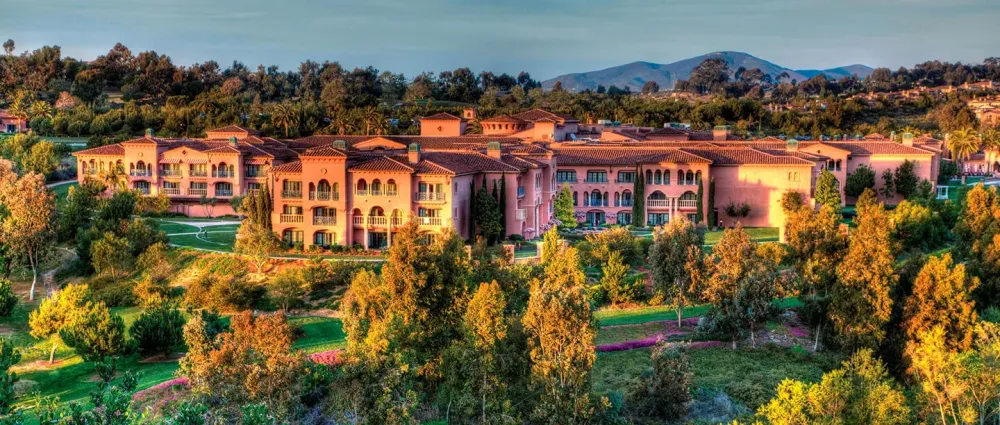 Aerial view of the Fairmont Grand Del Mar hotel